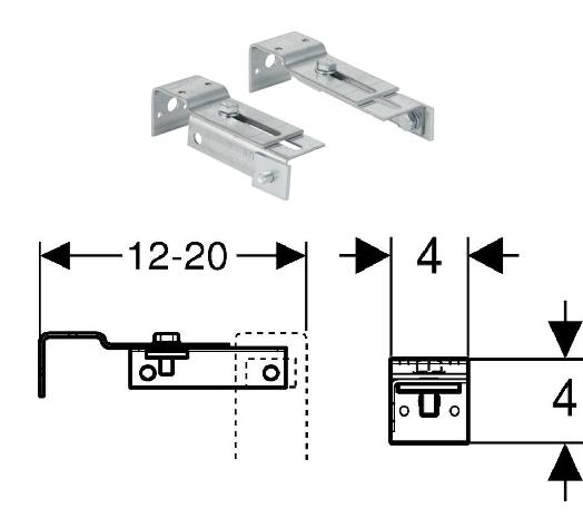 �������� �������� ��������� � ����� Geberit 111.839.00.1 Duofix UP182 �� �������� �����������